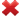 a cross denotes that the property is not available